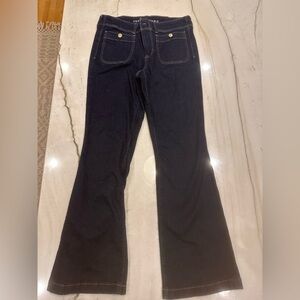 American Eagle Outfitters Dark Blue Flare Jeans
